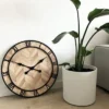 Zegar ścienny Roman Vintage 58 cm brązowo-czarny