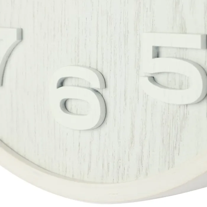 Zegar ścienny Wood Wood 36 cm biały