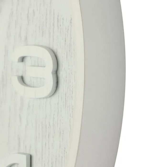 Zegar ścienny Wood Wood 36 cm biały