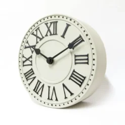Zegar stojący London 16 cm beżowy