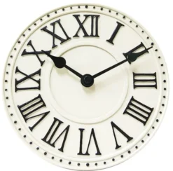 Zegar stojący London 16 cm beżowy