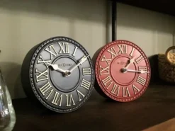 Zegar stojący London 16 cm czerwony