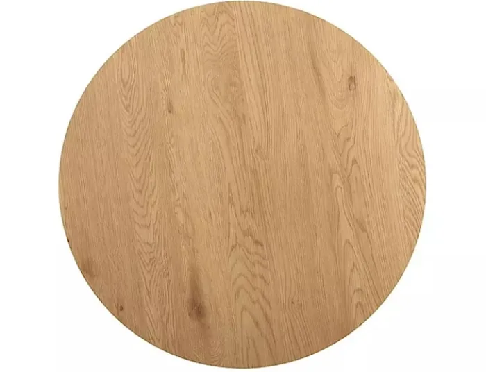 Zestaw dwóch stolików kawowych Atlanta średnica 80 cm i 60 cm dąb