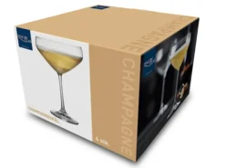 Zestaw 4 kieliszków do szampana Juvel 340 ml