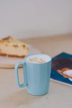 Zestaw 2 kubków Fuori 250 ml ceramiczne miętowe