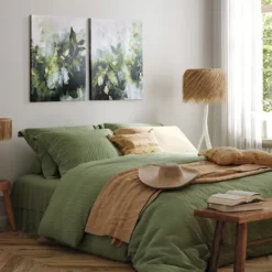 Zestaw 2 obrazów Myrtle 70x50 cm z ręcznie malowanymi elementami