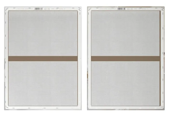 Zestaw 2 obrazów Soot 70x50 cm z ręcznie malowanymi elementami