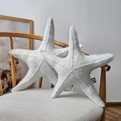 Zestaw 2 poduszek dekoracyjnych Soft Loop rozgwiazdy
