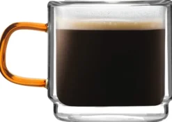 Zestaw 2 szklanek do espresso Amber 80 ml