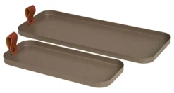 Zestaw 2 tac Nonpoit brązowe