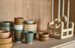 Zestaw 2 talerzy porcelanowych Fjord 21 cm kremowe