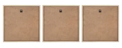 Zestaw trzech obrazów Climmes 30x30 cm zielone